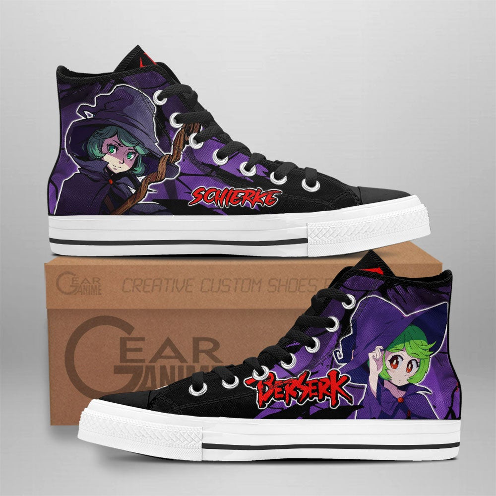 Berserk Converse - Schierke High Top Shoes | Anime Converse AG0512