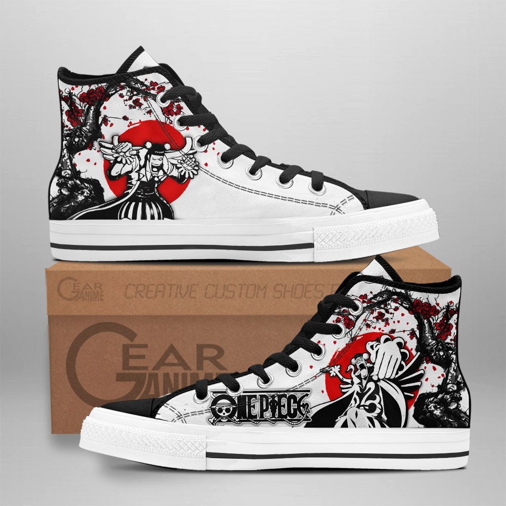 One Piece Converse - Mr 2 Bentham High Top Shoes | Anime Converse AG0512