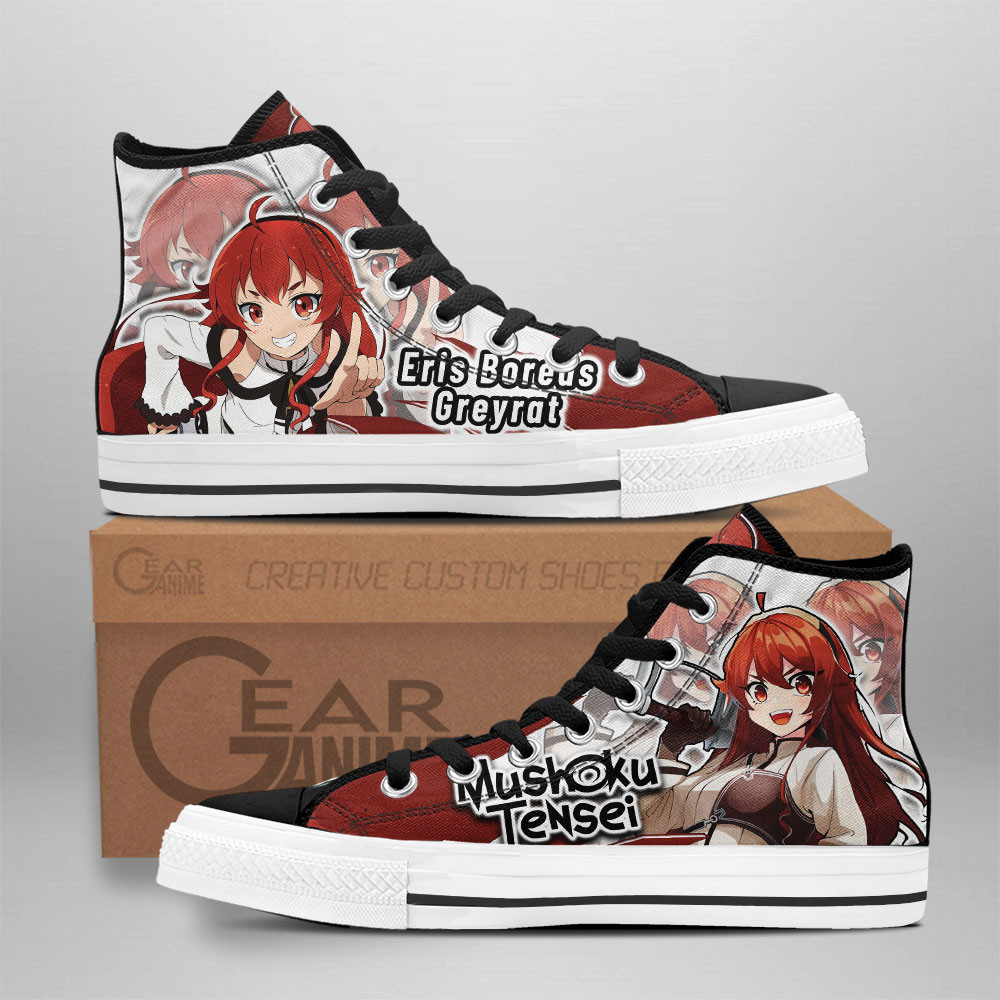 Mushoku Tensei Converse - Eris Boreas Greyrat High Top Shoes | Anime Converse AG0512