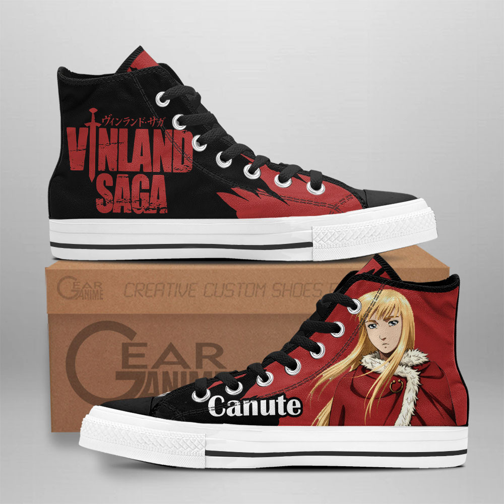 Vinland Saga Converse - Canute High Top Shoes | Anime Converse AG0512