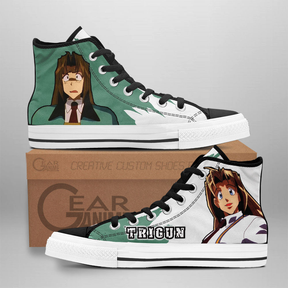 Trigun Converse - Milly Thompson High Top Shoes | Anime Converse AG0512