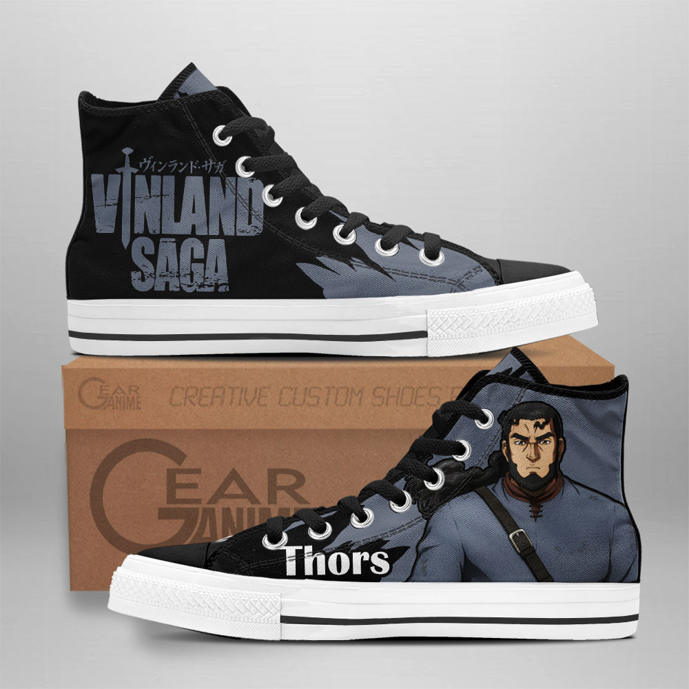 Vinland Saga Converse - Thors High Top Shoes | Anime Converse AG0512