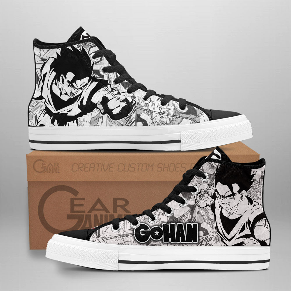 Dragon Ball Converse - Gohan High Top Shoes | Anime Converse AG0512
