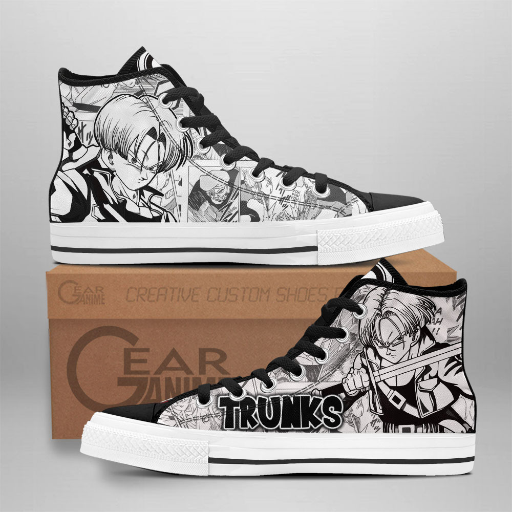 Dragon Ball Converse - Trunks High Top Shoes | Anime Converse AG0512