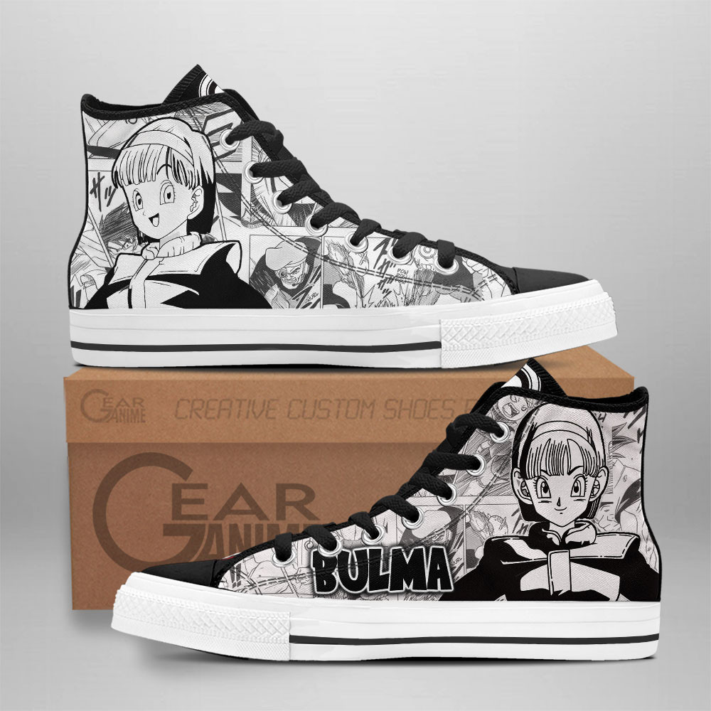 Dragon Ball Converse - Bulma High Top Shoes | Anime Converse AG0512