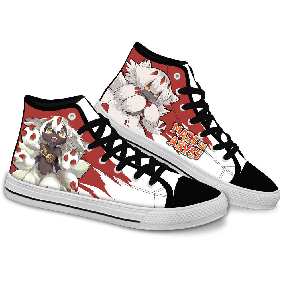 Made In Abyss Converse - Faputa High Top Shoes | Anime Converse AG0512
