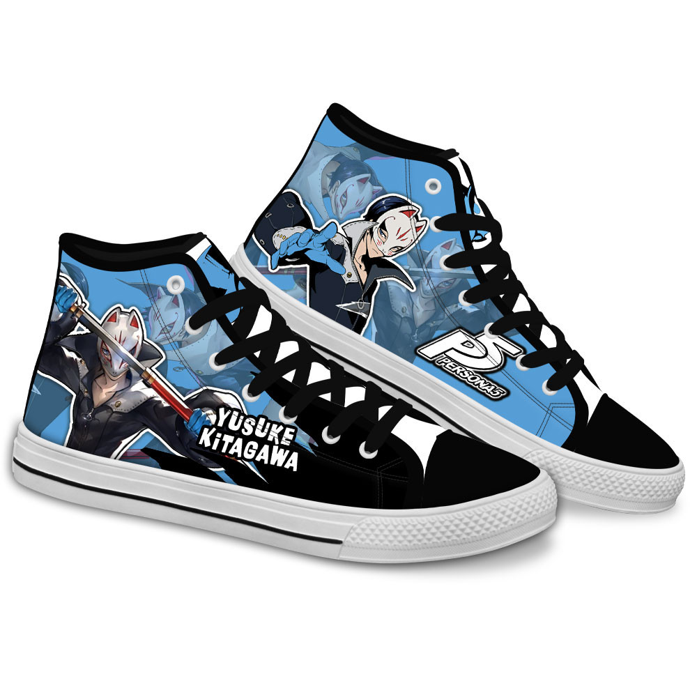 Persona Converse - Yusuke Kitagawa High Top Shoes | Anime Converse AG0512