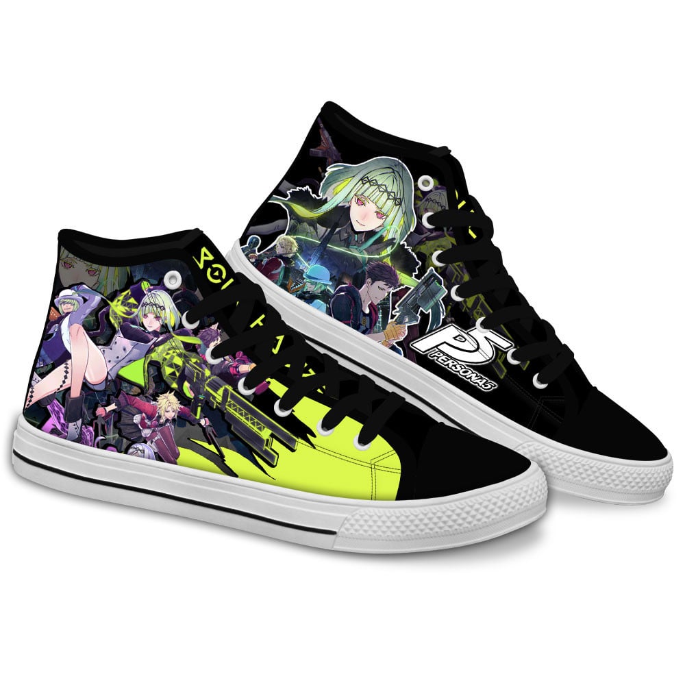 Persona Converse - Persona Soul Hackers 2 High Top Shoes | Anime Converse AG0512